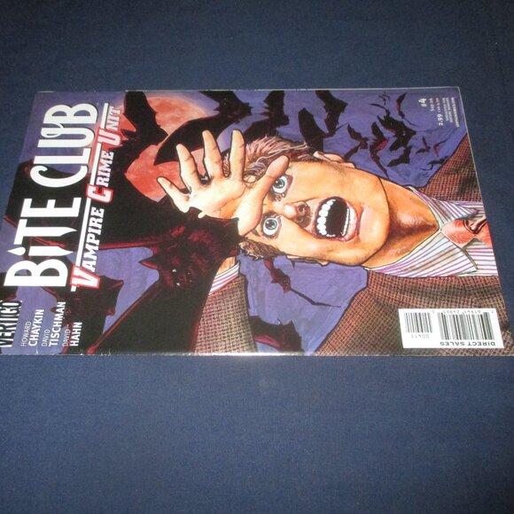 Bite Club Vampire Crime Unit #4 (Vertigo Comics, 2006) - Picture 3 of 3